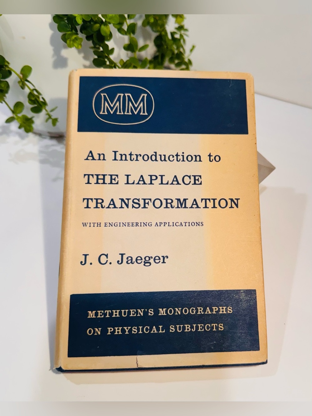 THE LEPLACE TRANSFORMATION with Engineering Applications  Hardcover Book 1961